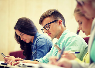 Image showing group of students at lecture