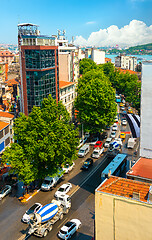 Image showing Street view of Istanbul