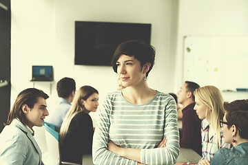 Image showing Portrait of successful Businesswoman