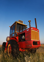 Image showing Red Tractor