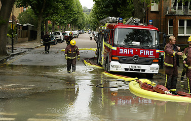 Image showing Burst Water Mains