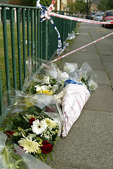 Image showing Memorial of a Crime Scene