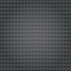 Image showing Metal plate grid texture