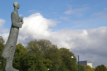 Image showing King Haakon in Oslo