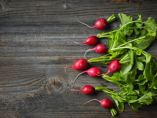 Image showing fresh raw radish