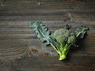 Image showing fresh raw broccoli