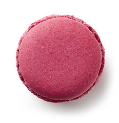 Image showing purple blackcurrant macaroon