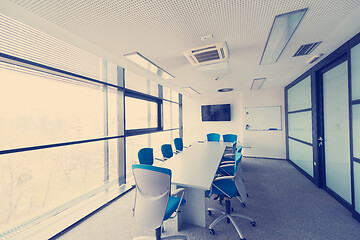 Image showing office meeting room