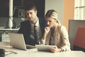 Image showing business people group at office