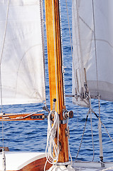 Image showing Wooden boat