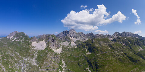 Image showing Bobotov Kuk and mountains in Durmitor