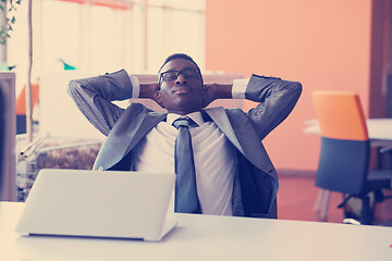 Image showing African American businessman