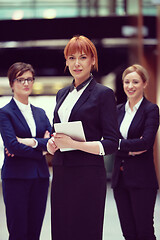 Image showing business woman team