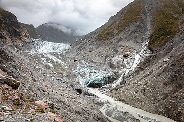 Image showing Franz Josef Glacier, New Zealand