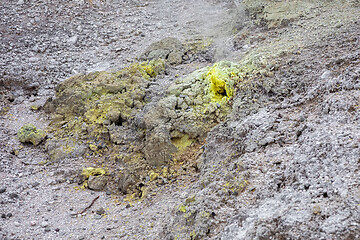 Image showing geothermal activity at Rotorua in New Zealand