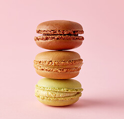 Image showing stack of macaroons