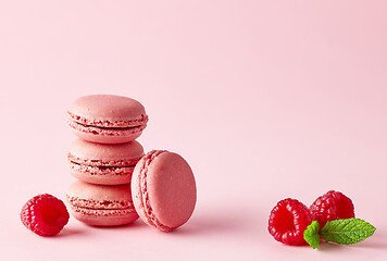 Image showing stack of macaroons