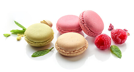 Image showing composition of various macaroons