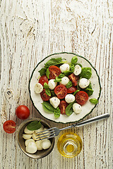 Image showing Salad caprese