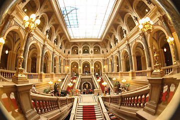 Image showing interior of museum