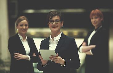 Image showing business woman team