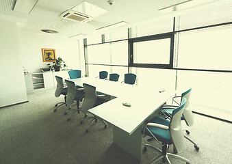 Image showing office meeting room