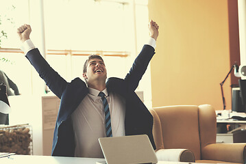 Image showing business man at the office