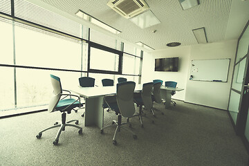 Image showing office meeting room