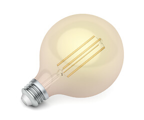 Image showing LED bulb with warm white color temperature