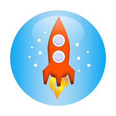 Image showing Space rocket launch