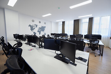 Image showing Interior Of Modern Start up Office