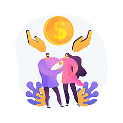 Image showing Social assistance abstract concept vector illustration.