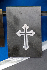 Image showing Silver Cross Marble