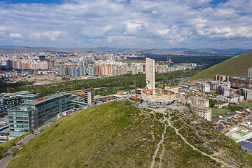 Image showing Ulaanbaatar and Memorial Zaisan Tolgoi