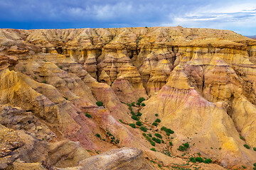 Image showing Canyons Tsagaan suvarga in Mongolia