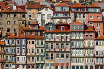 Image showing Traditional houses of Porto, Portugal