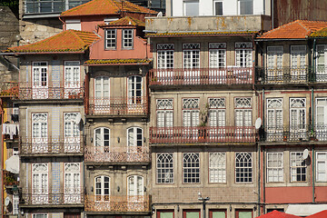 Image showing Traditional houses of Porto, Portugal