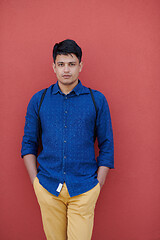 Image showing portrait of casual indian businessman