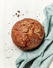 Image showing freshly baked artisan bread