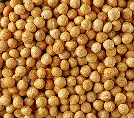 Image showing breakfast cereal balls