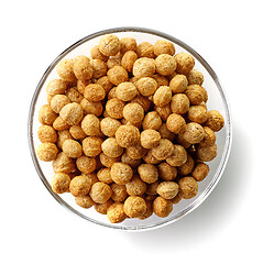 Image showing bowl of breakfast balls