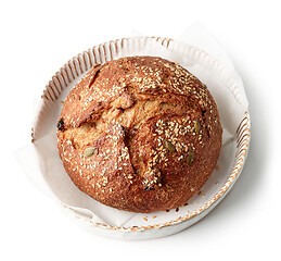 Image showing freshly baked artisan bread