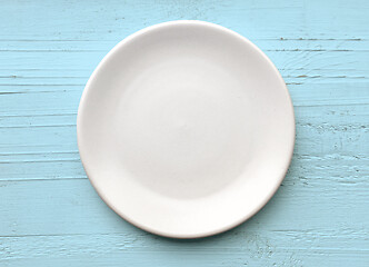 Image showing empty white plate