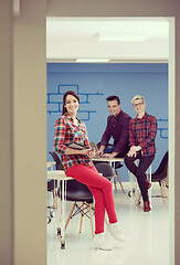 Image showing startup business team on meeting