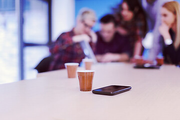 Image showing startup business team on meeting at modern office