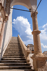 Image showing stairway to heaven Assisi in Italy