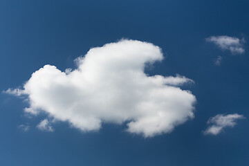 Image showing Blue sky with clouds