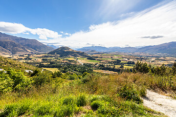 Image showing Landscape scenery in south New Zealand