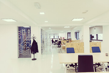 Image showing empty  startup busines office interior
