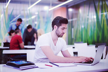 Image showing male student in classroom